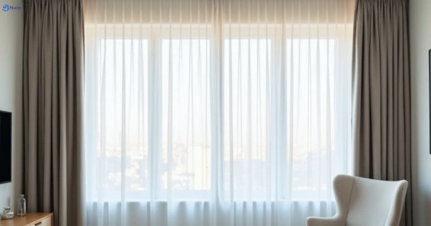 Restored vibrant drapes in taigum QLD after Matty Curtain Cleaning